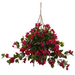BreeBe - Bougainvillea Hanging Bskt UV Resistant (Indoor/Outdoor) - Red