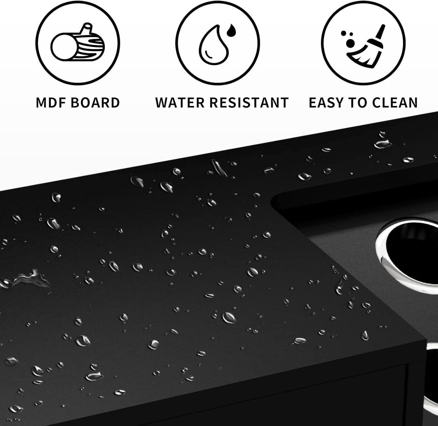 MDF BOARD  
WATER RESISTANT  
EASY TO CLEAN