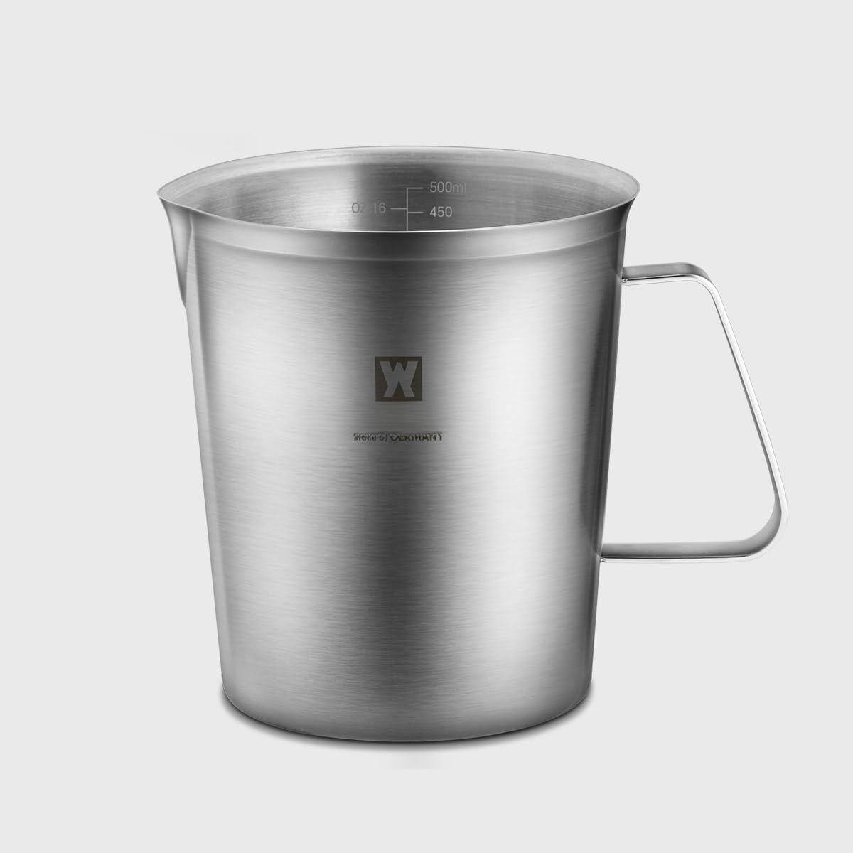 Dapper Styles 18/8 Stainless Steel Measuring Cup: Metal Pitcher With ...