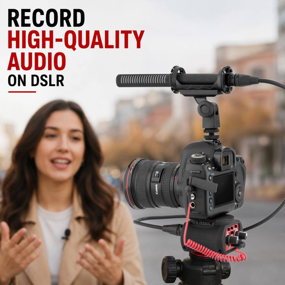 RECORD HIGH-QUALITY AUDIO ON DSLR