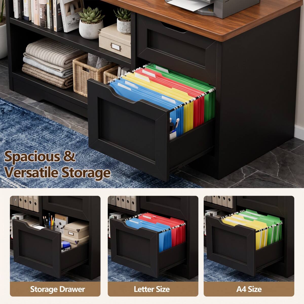 esilicts

LOINS

Spacious & Versatile Storage

Storage Drawer

Letter Size

A4 Size