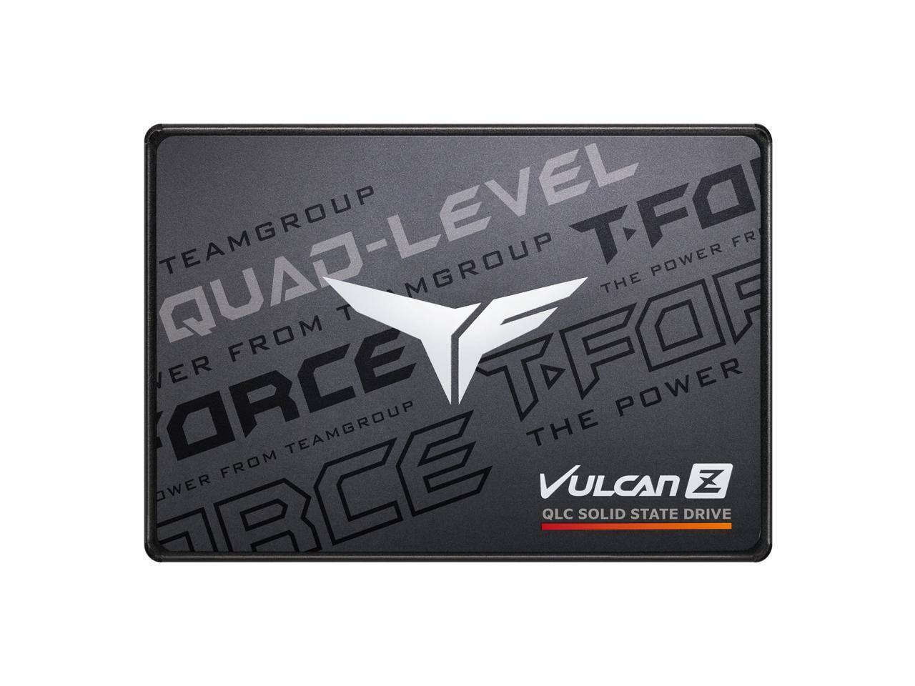 TEAMGROUP QUAD-LEVEL FORCE TFO
POWER FROM TEAMGROUP
THE POWER FROM TEAMGROUP
VULCAN Z
QLC SOLID STATE DRIVE