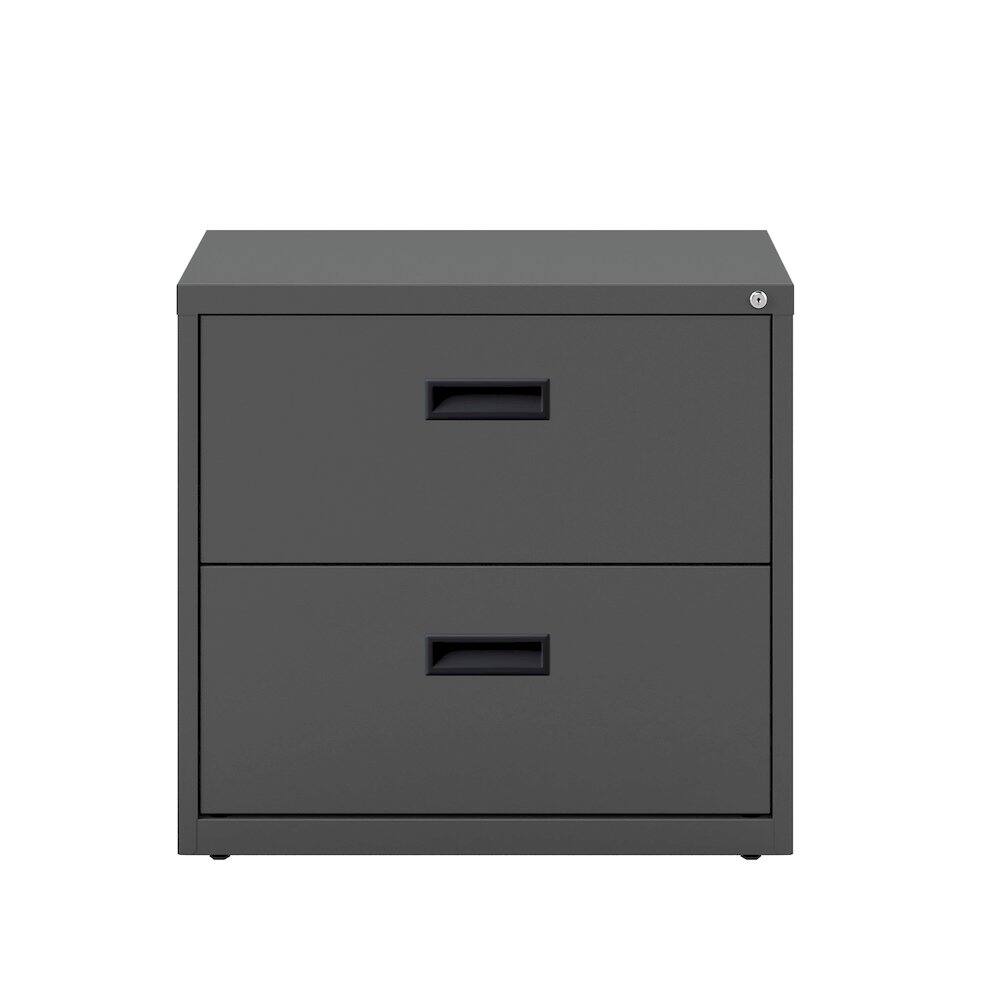 Alt View 2. Hirsh - Hirsh 30 inch Wide 2 Drawer Lateral File Cabinet for Home or Office, Charcoal.