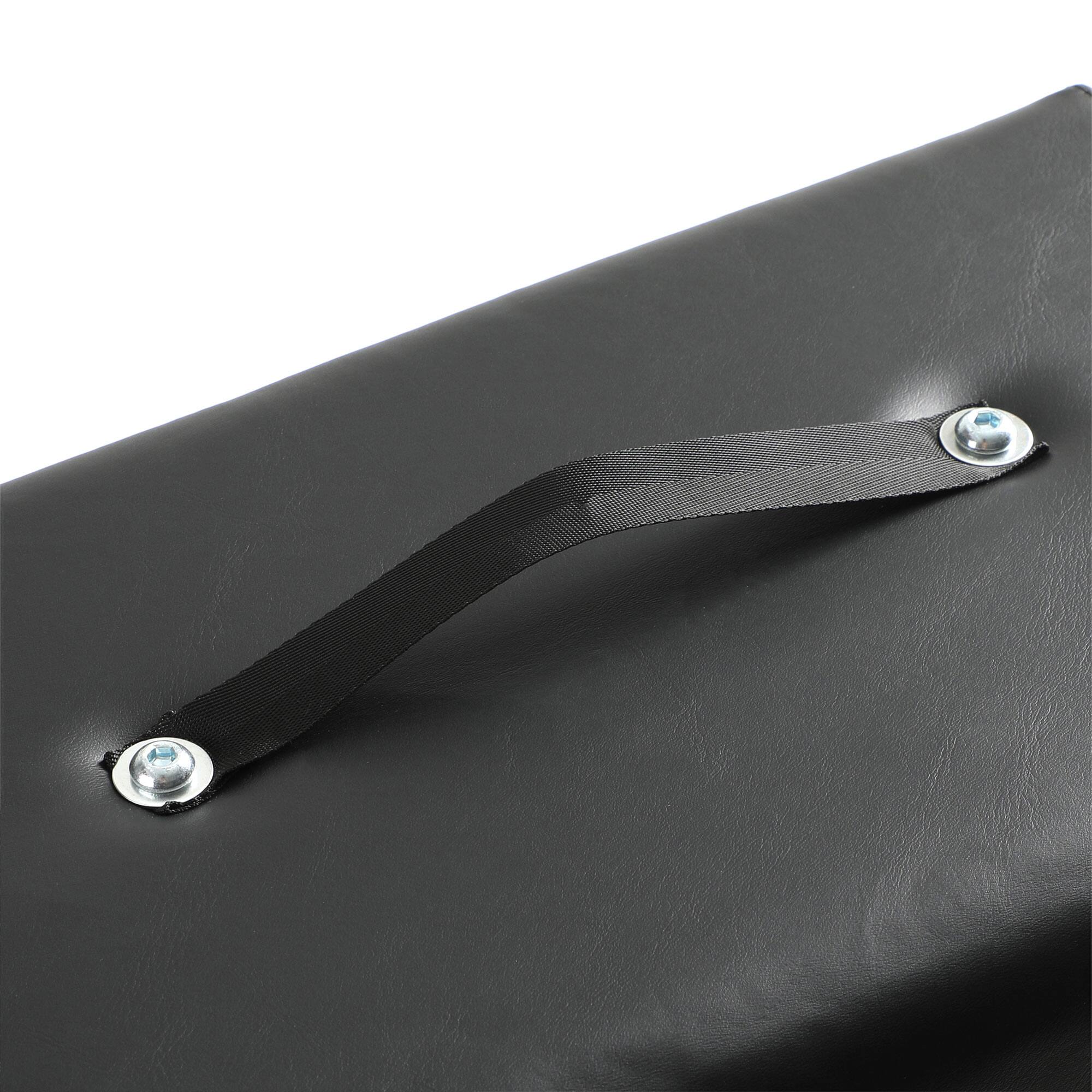 Alt View 8. HolaHatha - HolaHatha Wooden Pilates Sitting Box, Portable Gym Equipment, 24" x 15.8" x 9" - Black.