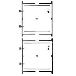 Steel Frame Gate Kit & Adjust-A-Gate Steel Frame Gate Kit