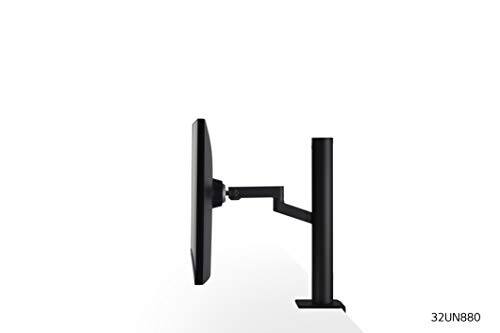 Alt View 2. LG - LG 32UN880-B 32" Ultrafine Display Ergo UHD 4K IPS Display with HDR 10 Compatibility and USB Type-C Connectivity, Black.