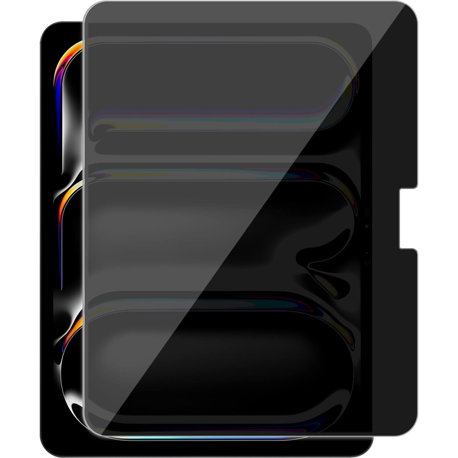 Alt View 11. SaharaCase - Easy Apply Tempered Glass Screen Protector for Apple iPad Pro (M4) 13" 2024 - Privacy.