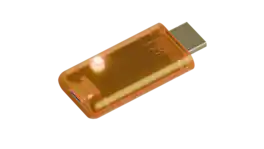 Genki - ShadowCast 3 - Tiny 4K60 Capture Card with Modular HDMI Passthrough for the Nintendo Switch 2 - Orange