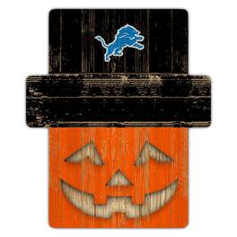 Fan Creations - Detroit Lions 12" x 12" Jack-O-Lantern Display - Orange