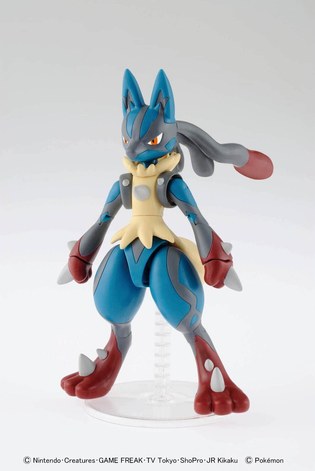 Bandai - Pokemon - Mega Lucario Model Kit - COLLECTIBLES - Multicolor