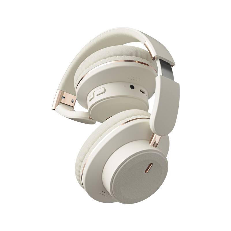 Alt View 1. Cluzine - Wireless Stereo Gaming Headphones, Foldable On-Ear Headset for Gaming Music and Calls - Black.