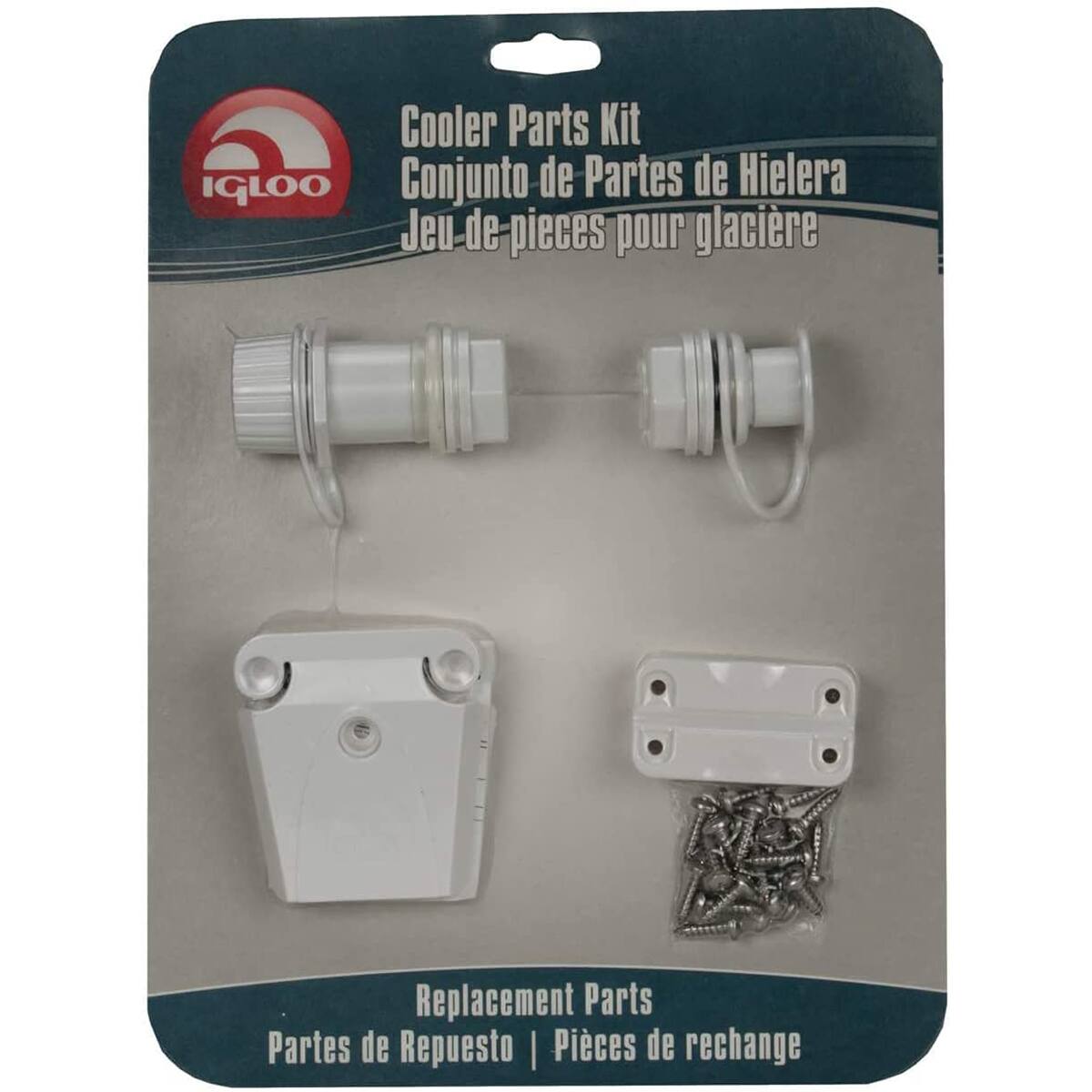 Cooler Parts Kit IGLOO Conjunto de Partes de Hielera  
Jeu de pièces pour glacière  
Replacement Parts  
Partes de Repuesto | Pièces de rechange