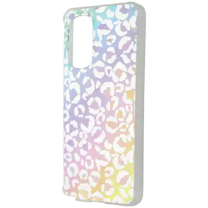Front. Mybat Pro - MyBat Pro Mood Series Case for Moto G Stylus 5G (2022) - Iridescent Leopard - Multicolor.