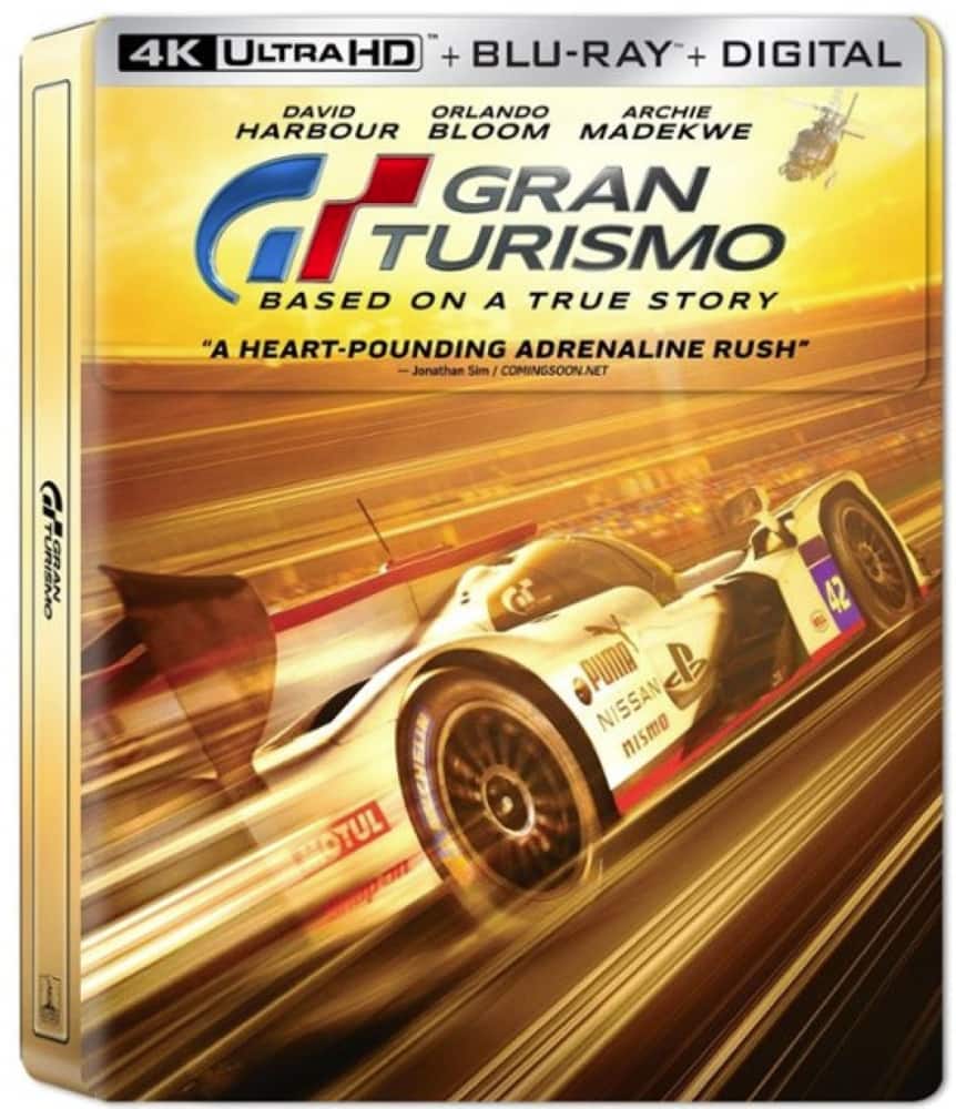 Steelbook Gran Turismo (UHD + Blu-ray + Digital) [4K Ultra HD Blu-ray]