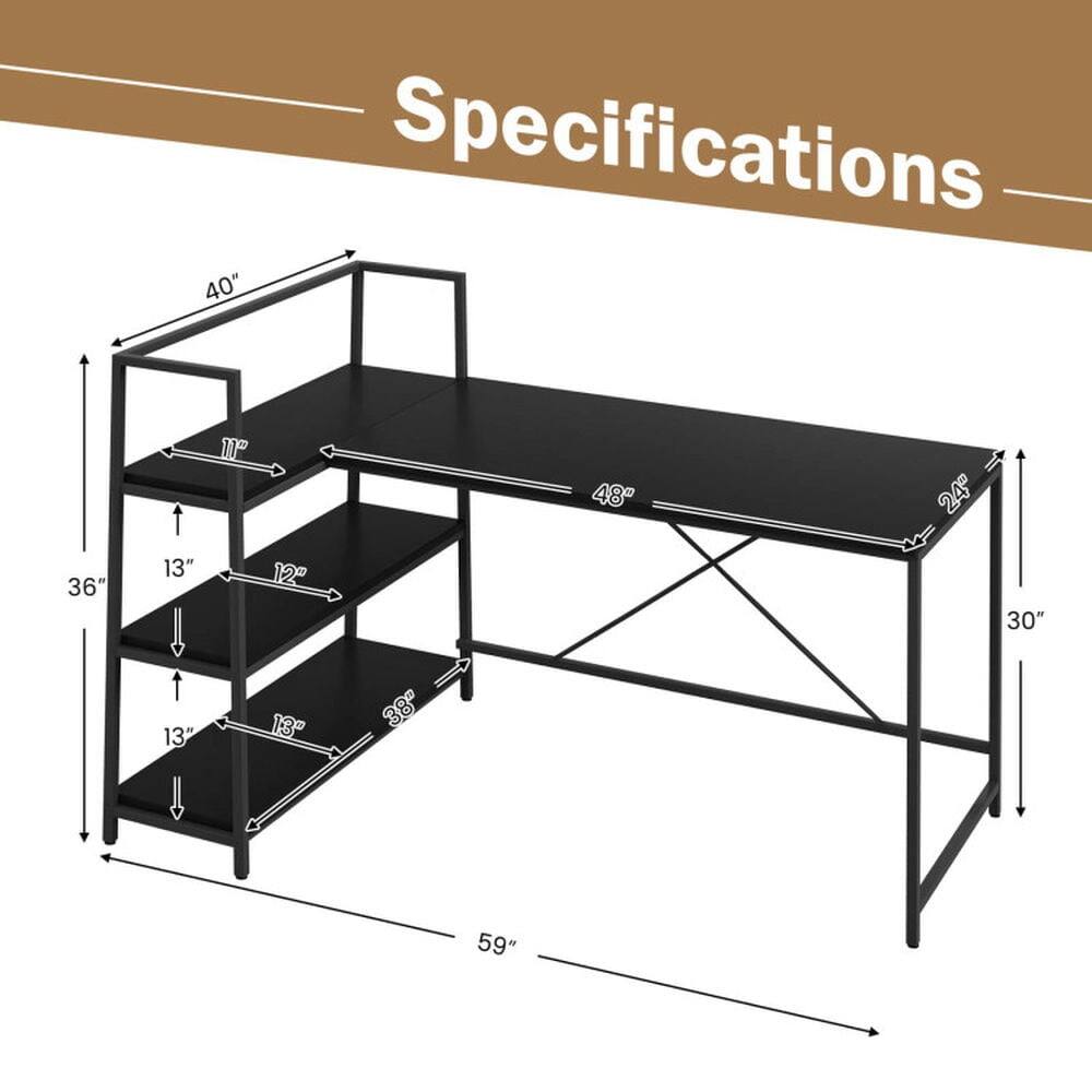 Specifications  
40"  
11"  
48"  
1"  
24"  
36"  
13"  
12"  
30"  
13"  
13"  
8"  
59"