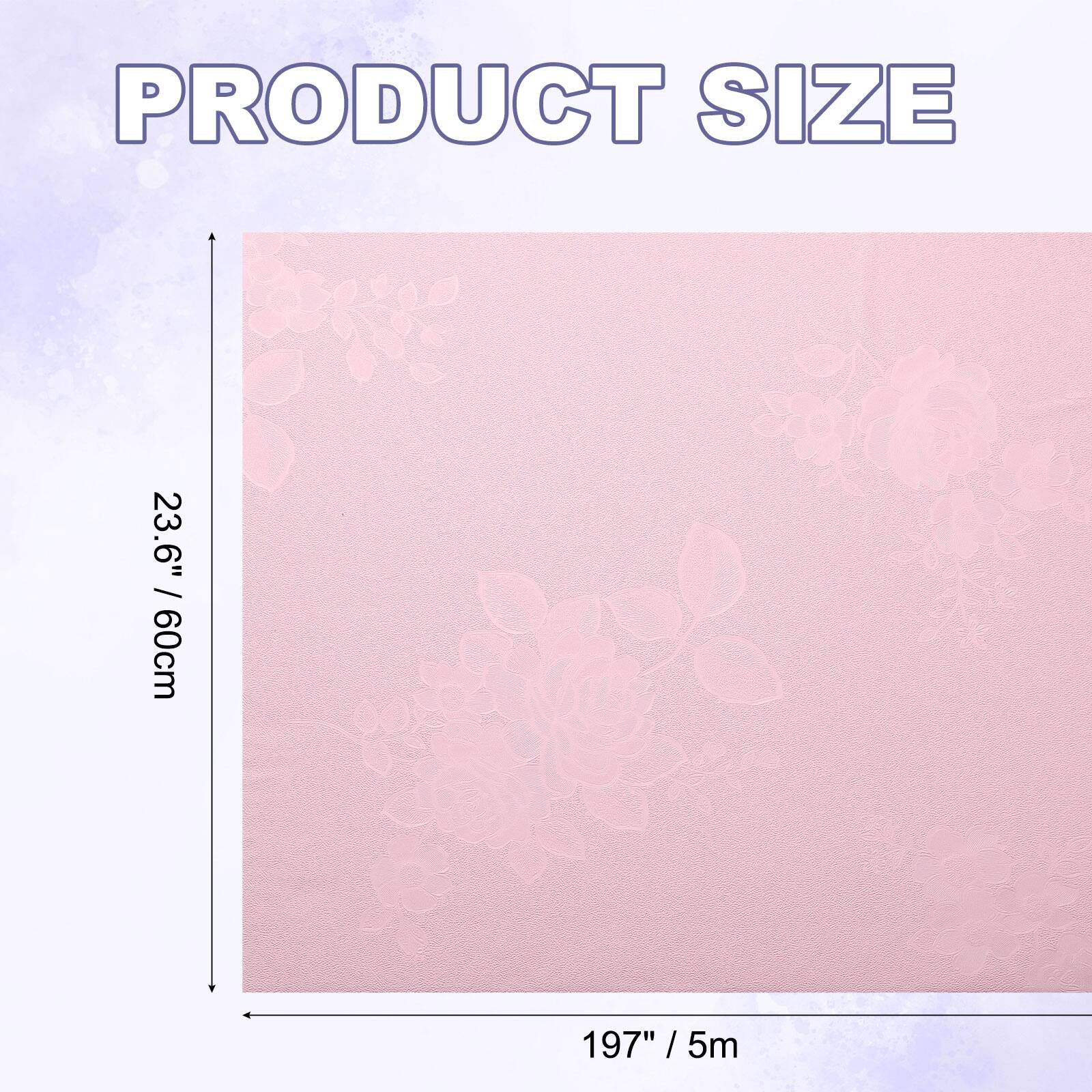PRODUCT SIZE  
23.6" / 60cm  
197" / 5m