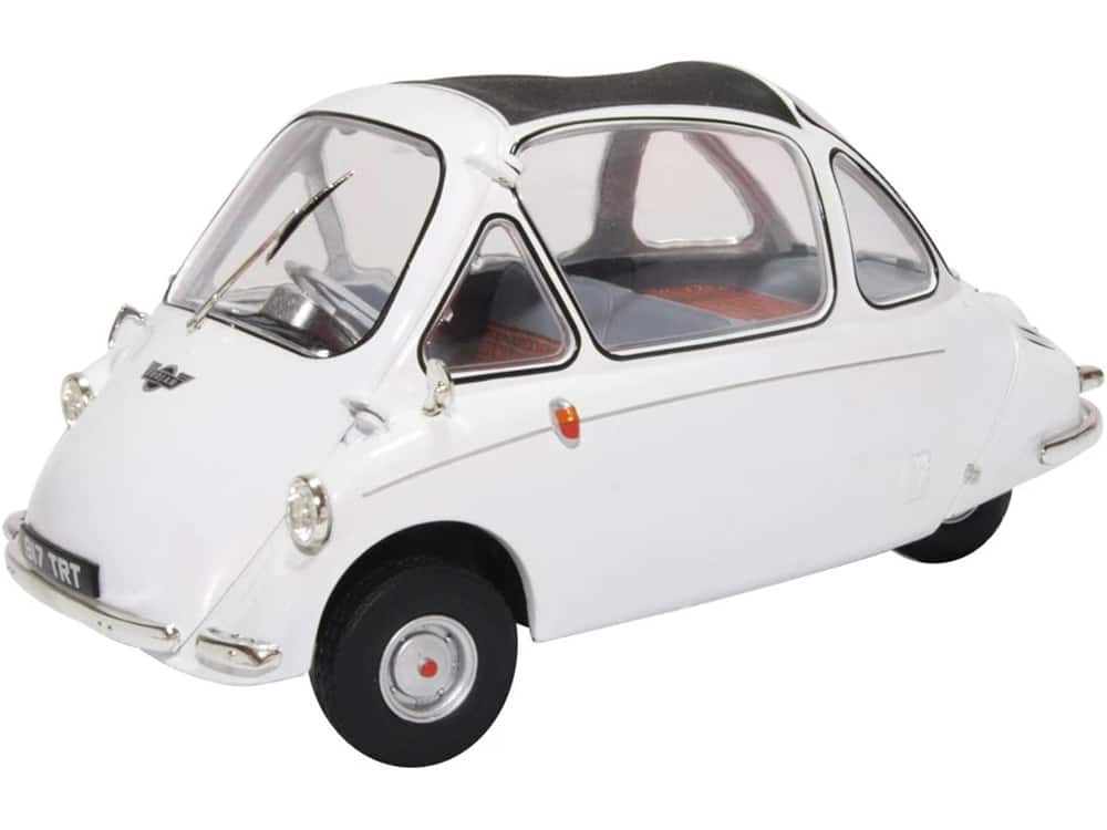 Heinkel Trojan Bubble Car RHD (Right Hand Drive) Grecian White 1/18 Diecast Model Car by Oxford Diecast price history on PriceWatchPro