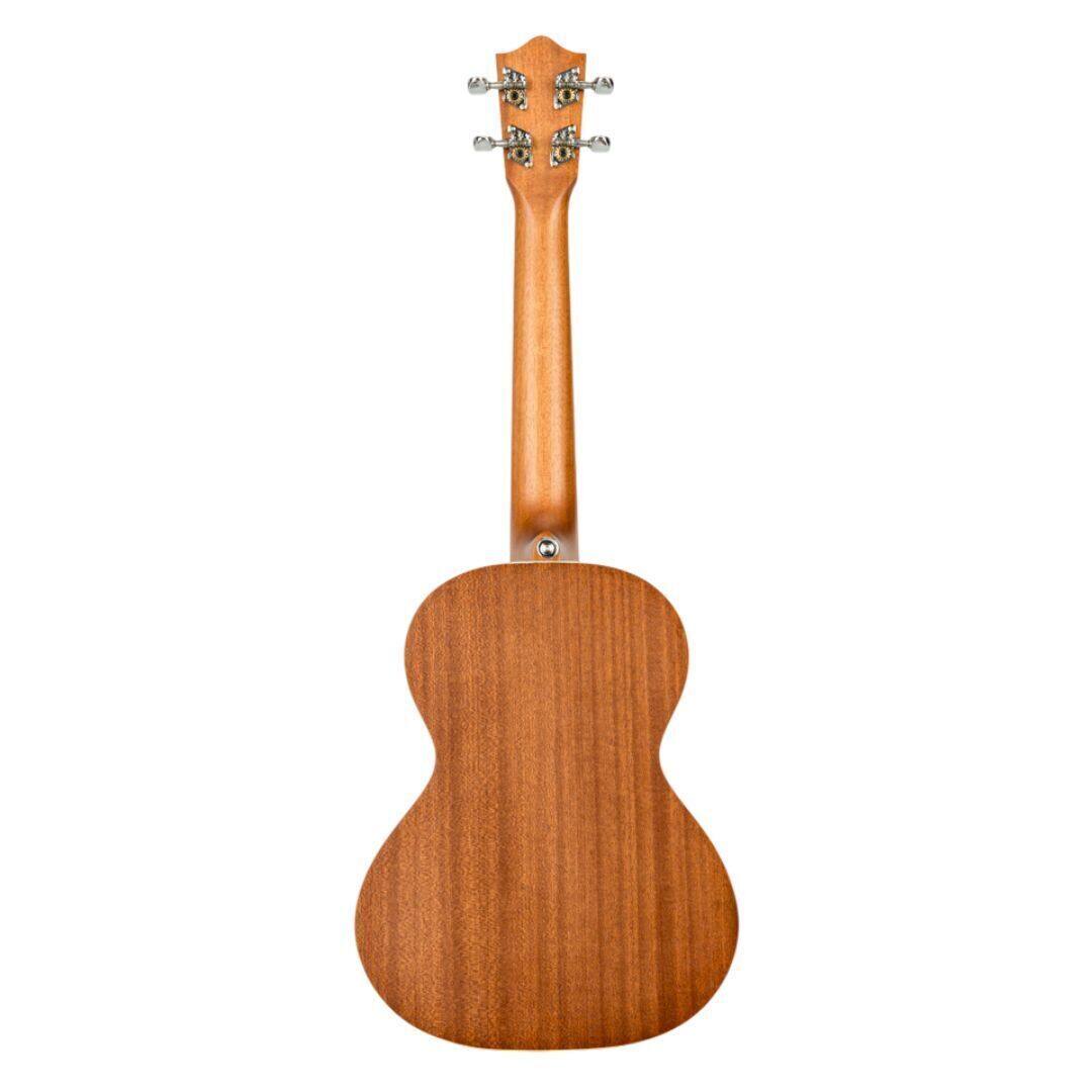 Left. Lanikai - Lanikai Mahogany Tenor with gig bag.