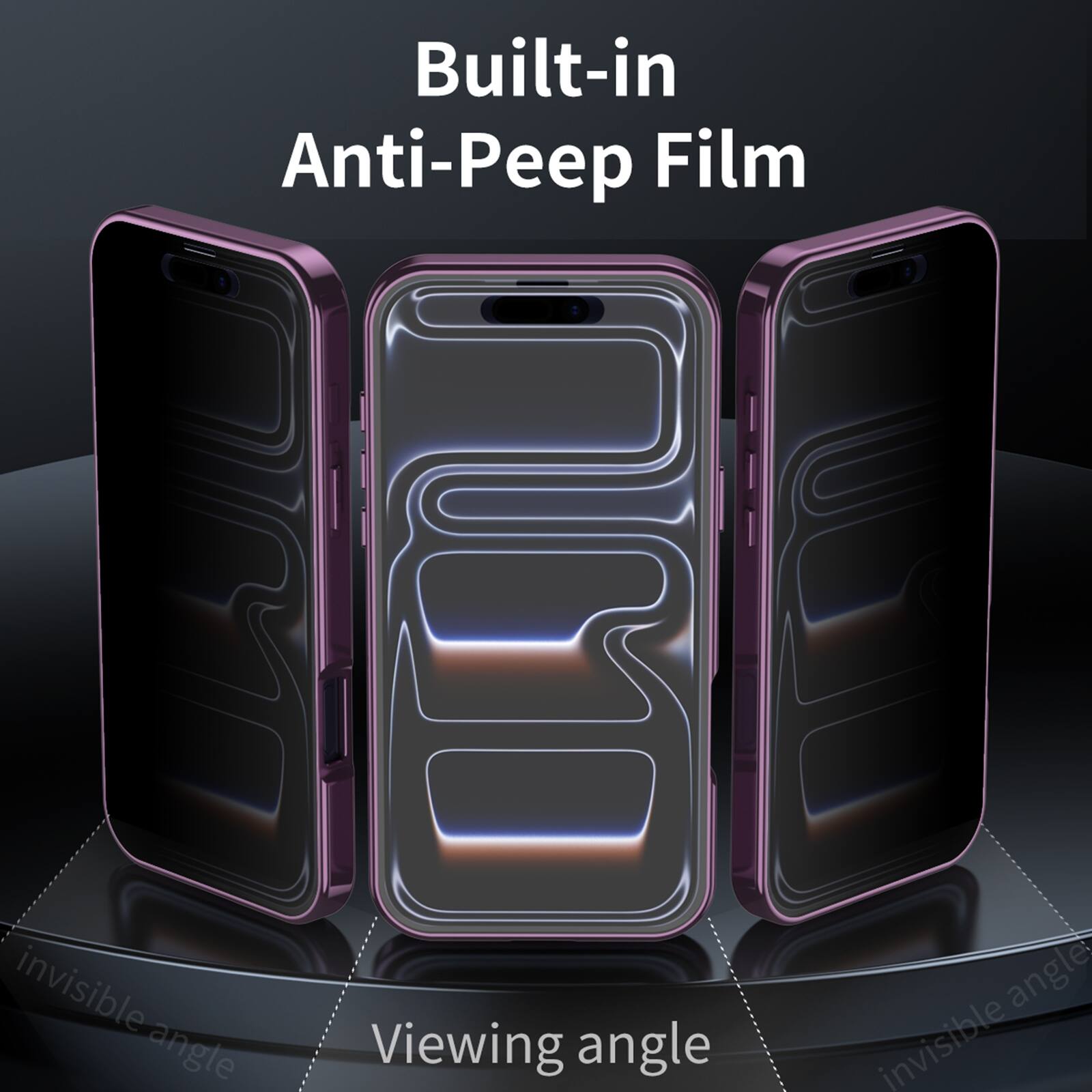 Built-in Anti-Peep Film

Viewing angle
