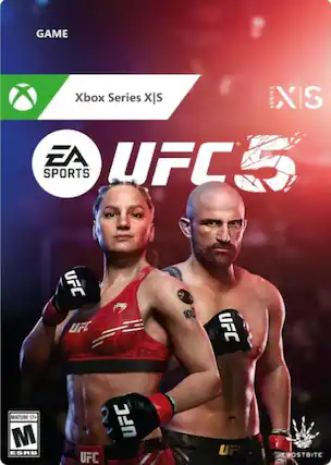 GAME Xbox Series X slx S SERIES X G EA UFC 3 SPORTS UFC UFC UFC MATURE 17+ M ESRB UFC UFC UFC ROSTBITE - M (Mature 17+)
