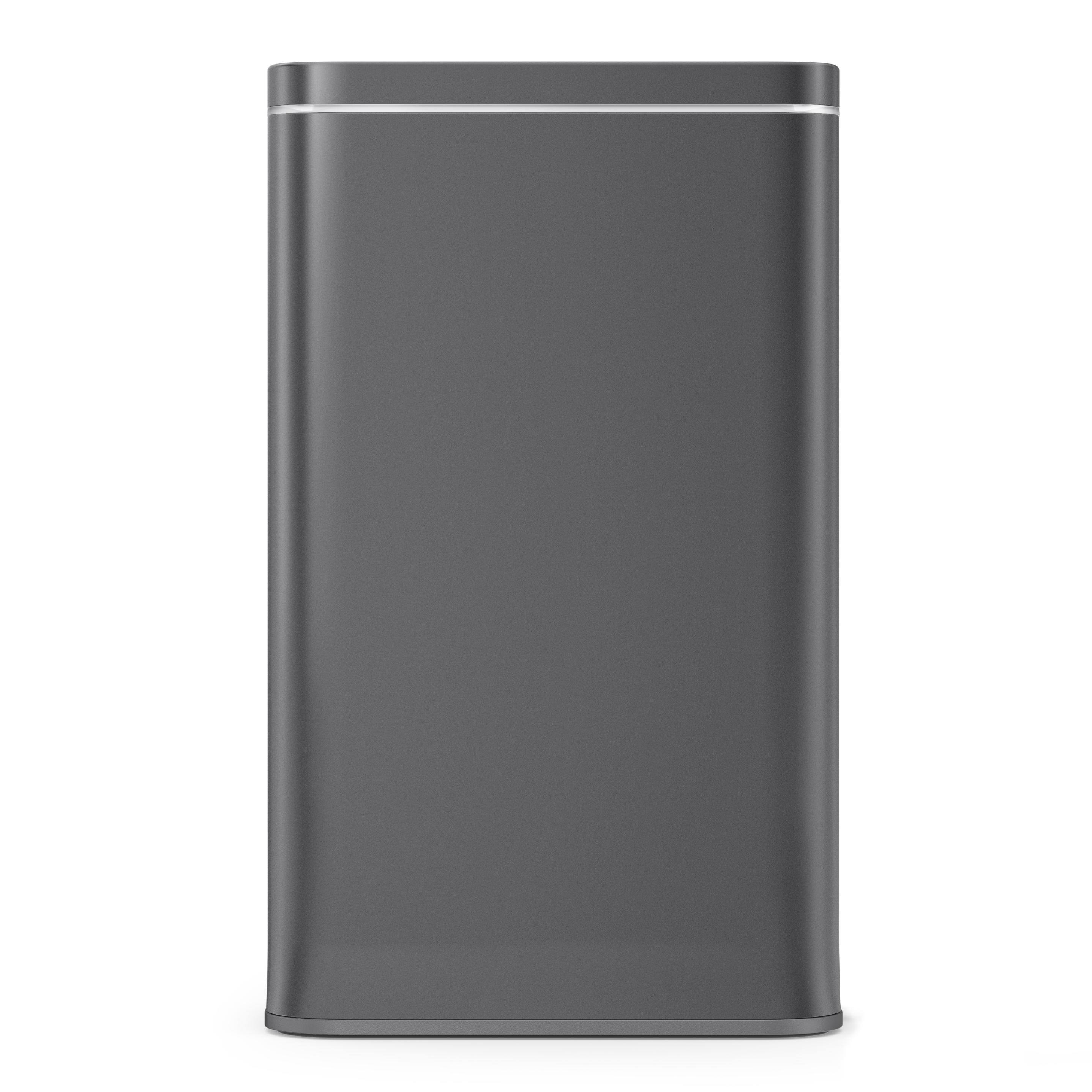 Alt View 12. simplehuman - Cleanstation Phone Sanitizer with UV-C Light - Slate Stainless Steel.