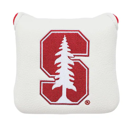 Front. TaylorMade - Stanford Cardinal Mallet Headcover - Multicolor.