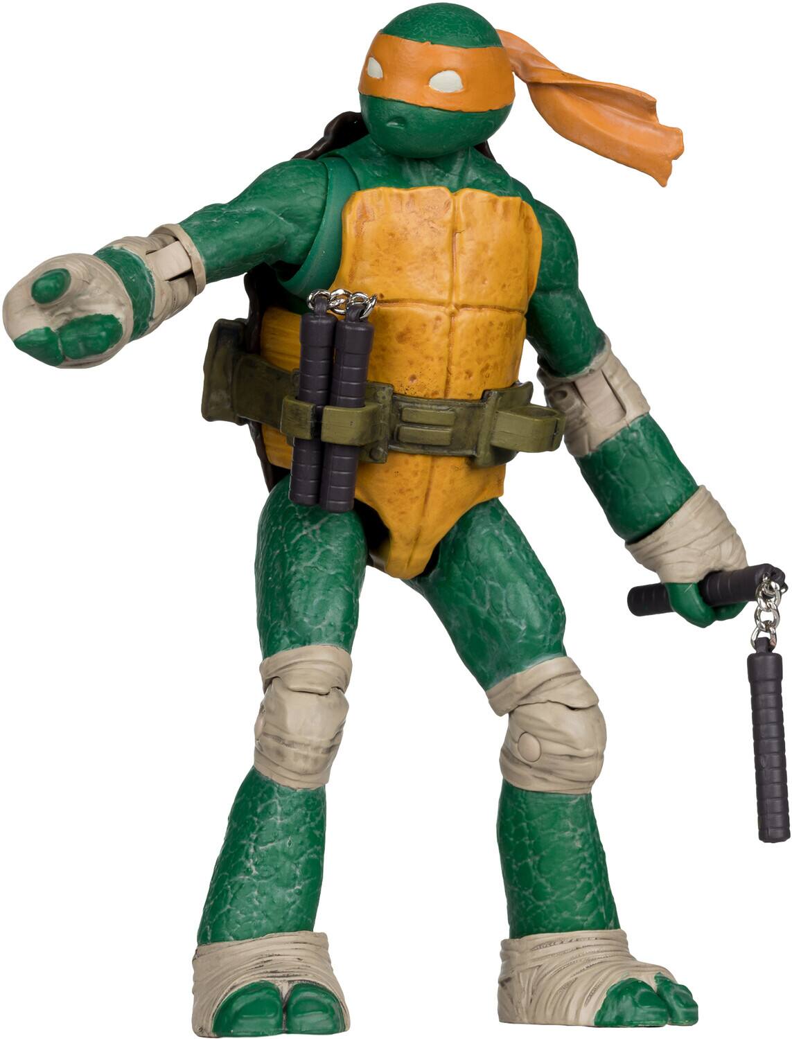 Alt View 3. McFarlane Toys - McFarlane Toys - Teenage Mutant Ninja Turtles - Page Punchers -Michelangelo 5" Action Figure With - COLLECTIBLES - Multicolor.