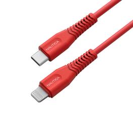 Nautica - USB-C to Lightning Cable C100 ( 4 FT - Red