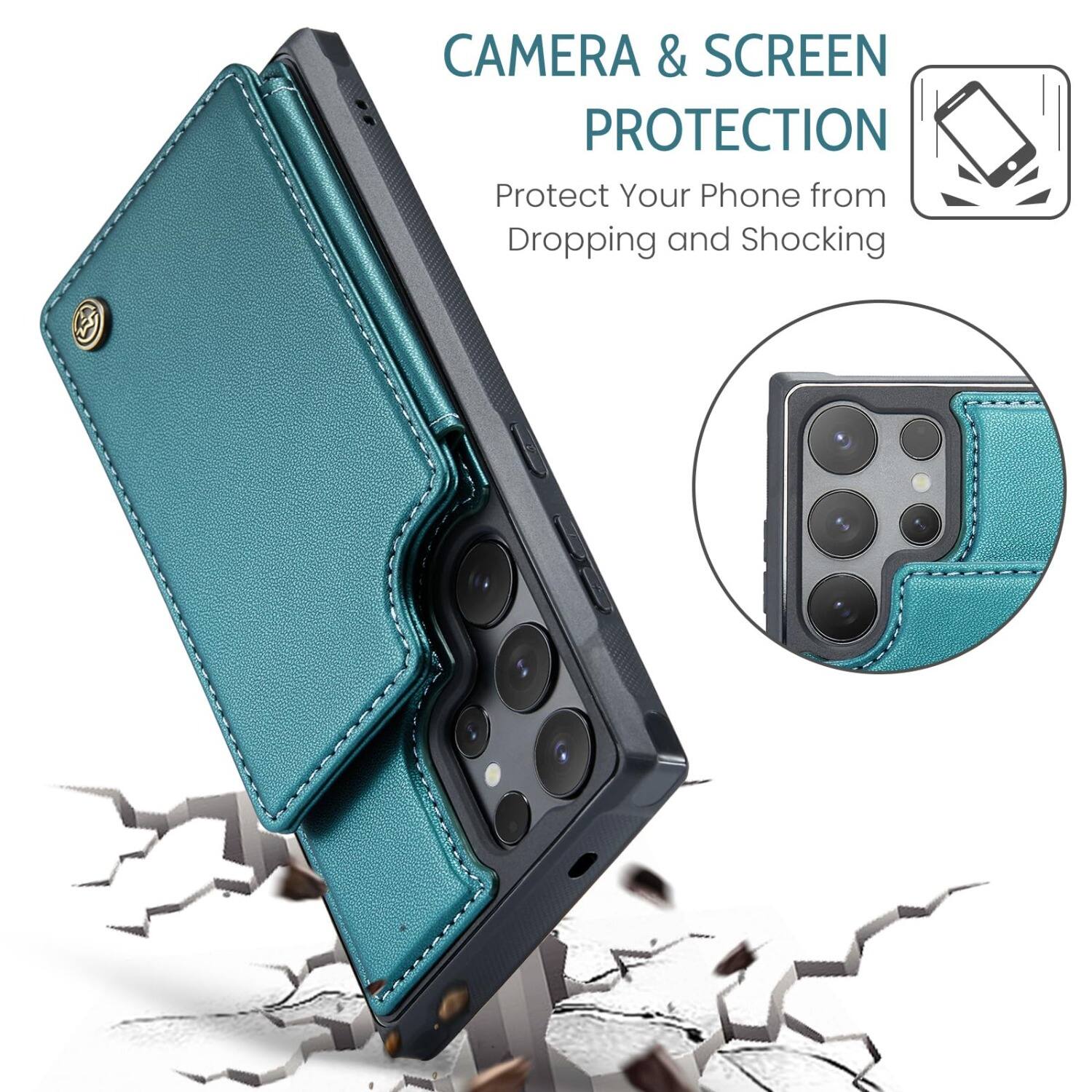 CAMERA & SCREEN PROTECTION  
Protect Your Phone from Dropping and Shocking