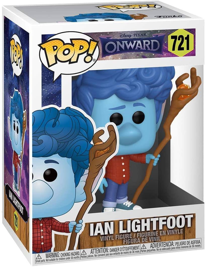 Disney Pixar Onward  
721  
Ian Lightfoot  
Vinyl Figure / Figurine en Vinyle / Figura de Vinil  
Warning: Choking Hazard. Small parts. Not suitable for children under 36 months.  
Attention: Danger de suffocation. Petites pièces. Ne convient pas aux enfants de moins de 36 mois.  
Advertencia: Peligro de asfixia. Partes pequeñas. No es adecuado para niños menores de 36 meses.