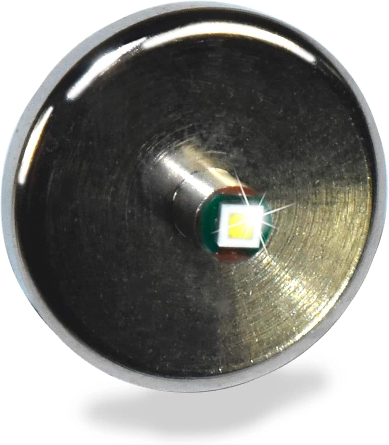 HQRP - 3W LED Upgrade Module 90lm Bi-Pin for Mini Mag-Lite 2AA/Solitaire LM2A001 Replacement