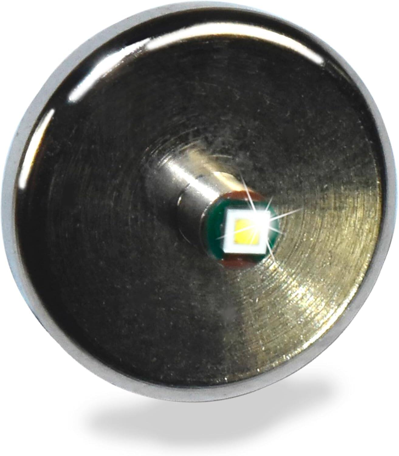 Front. HQRP - HQRP 3W LED Upgrade Module 90lm Bi-Pin for Mini Mag-Lite 2AA/Solitaire LM2A001 Replacement.