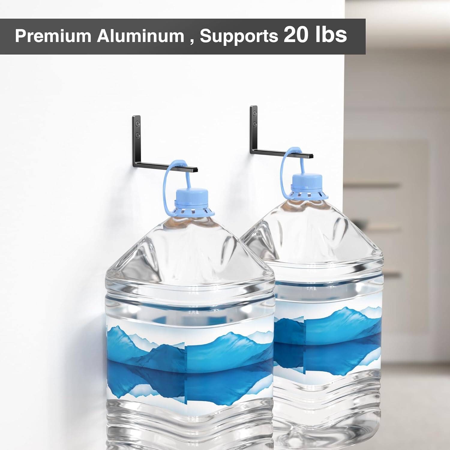 Premium Aluminum, Supports 20 lbs