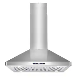 COSMO - 36 inches - Convertible - Island Range Hood - Stainless Steel