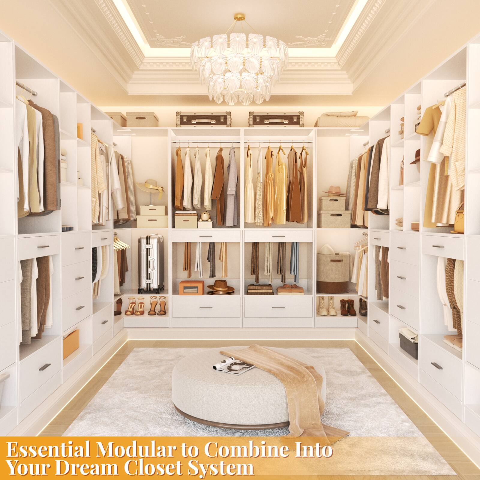 Essential Modular to Combine Into Your Dream Closet System