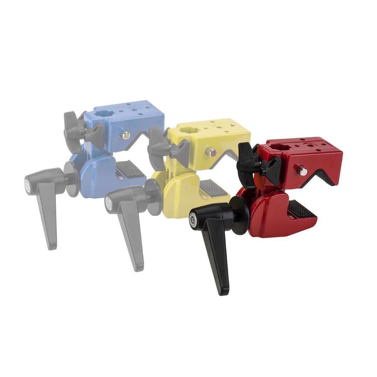 Alt View 4. Flashpoint - Flashpoint Super Clamp, Red, No Stud.