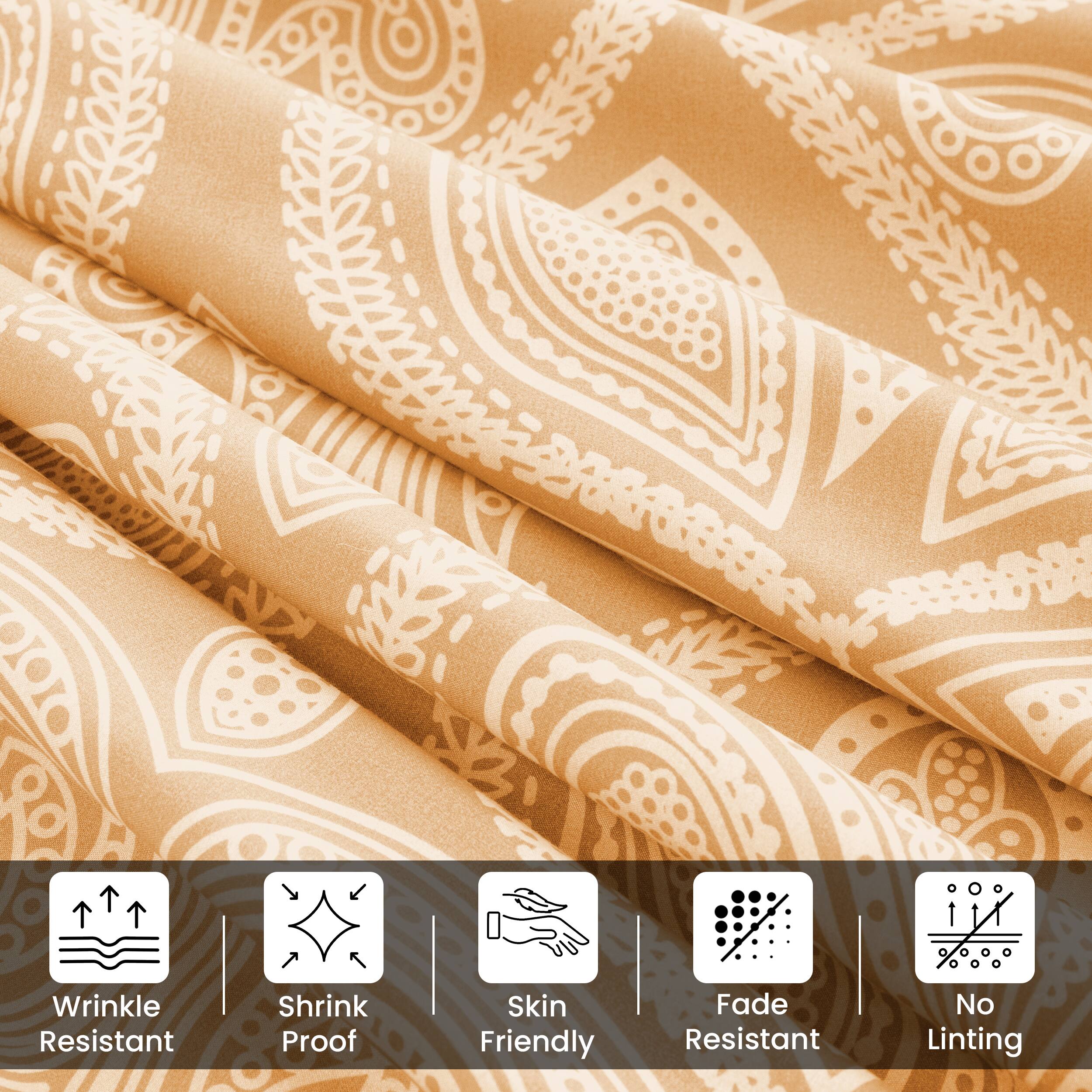 Wrinkle Resistant  
Shrink Proof  
Skin Friendly  
Fade Resistant  
No Linting