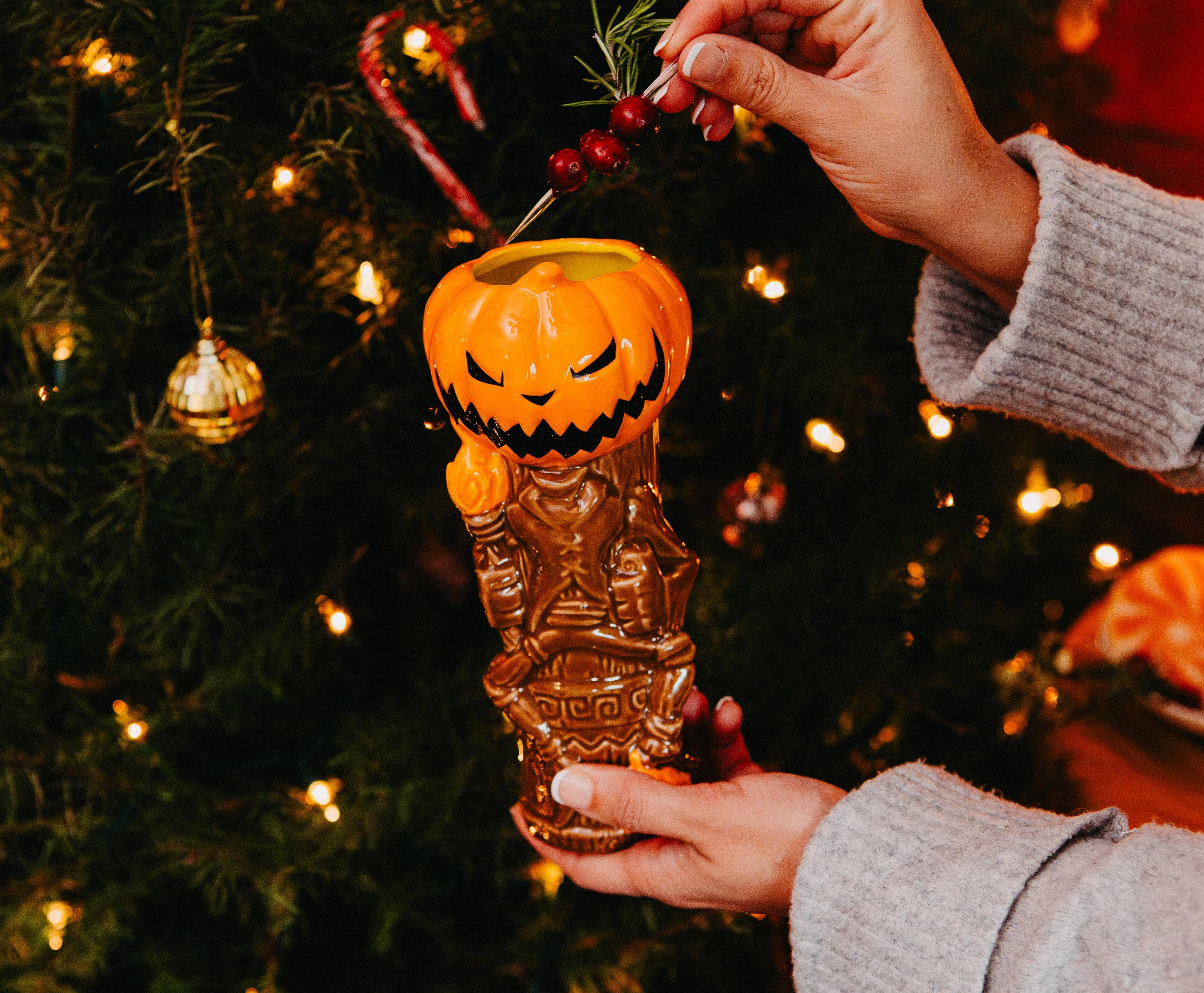 Alt View 3. Disney - Geeki Tikis Disney The Nightmare Before Christmas Pumpkin King Ceramic Mug - Orange.