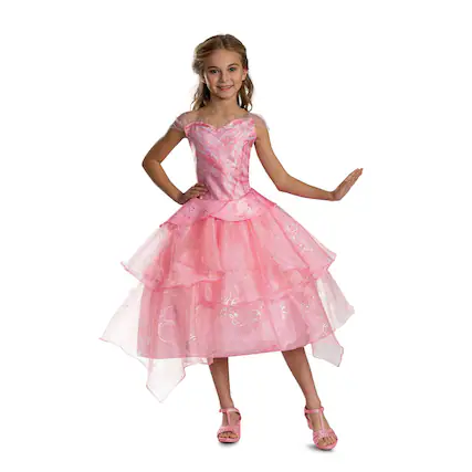Front. Disguise - Wicked Glinda Pink Classic Child Costume | X-Small 3T-4T - Pink.