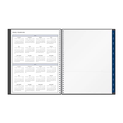 Alt View 3. Blue Sky - 2026 Blue Sky Passages 8.5" x 11" Calendar Year Weekly & Monthly Planner, Plastic Cover, Gray (100008-26) - Gray.