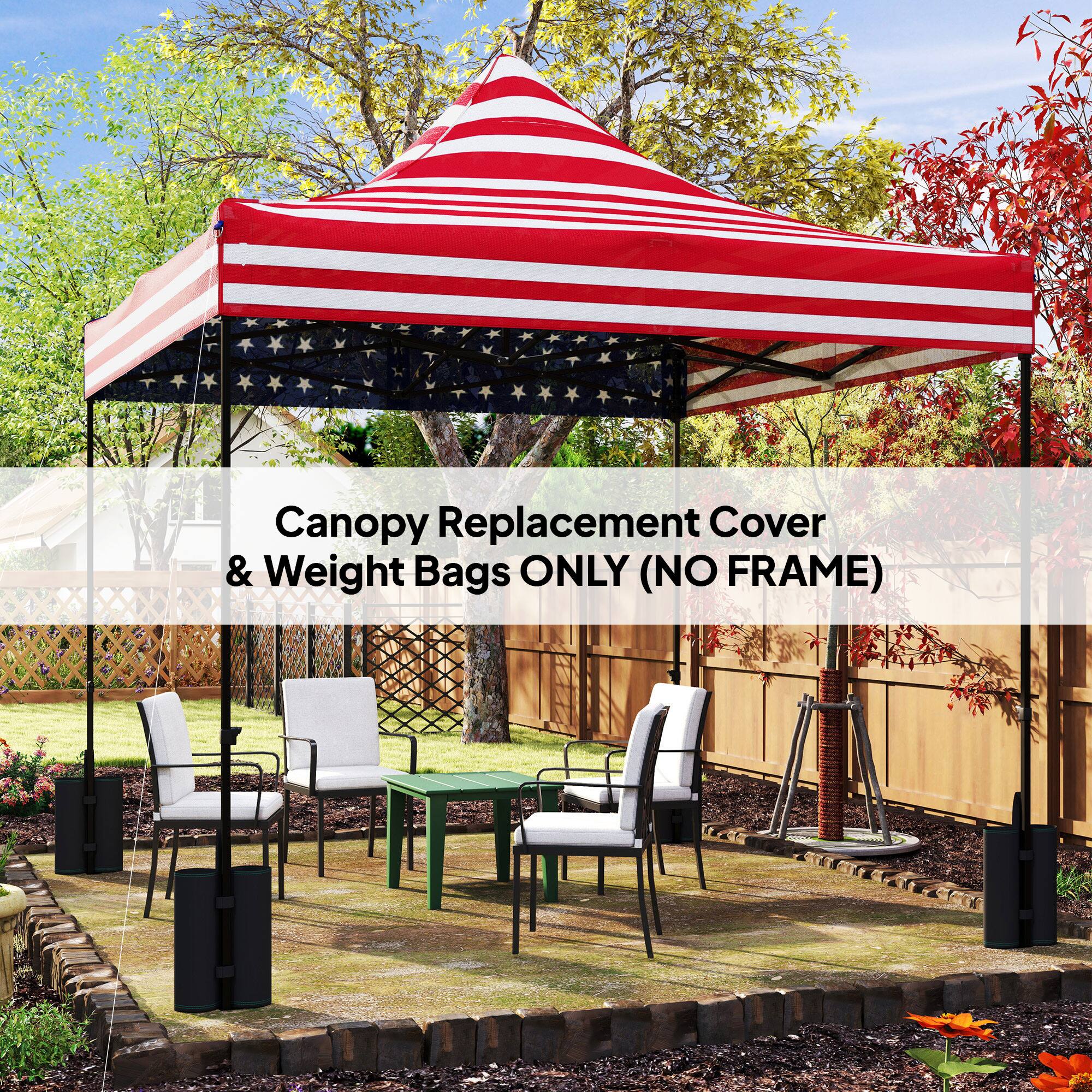 Canopy Replacement Cover & Weight Bags ONLY (NO FRAME)