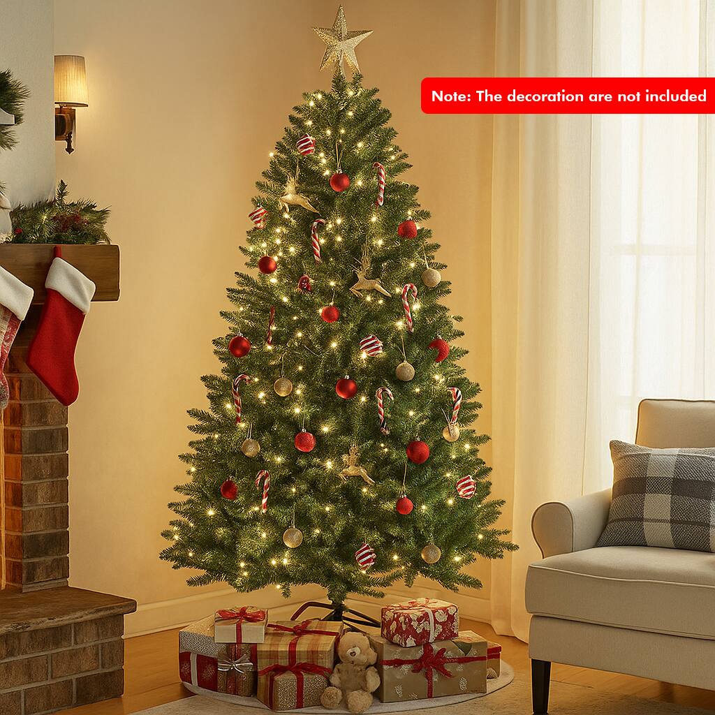 Note: The decorations are not included.