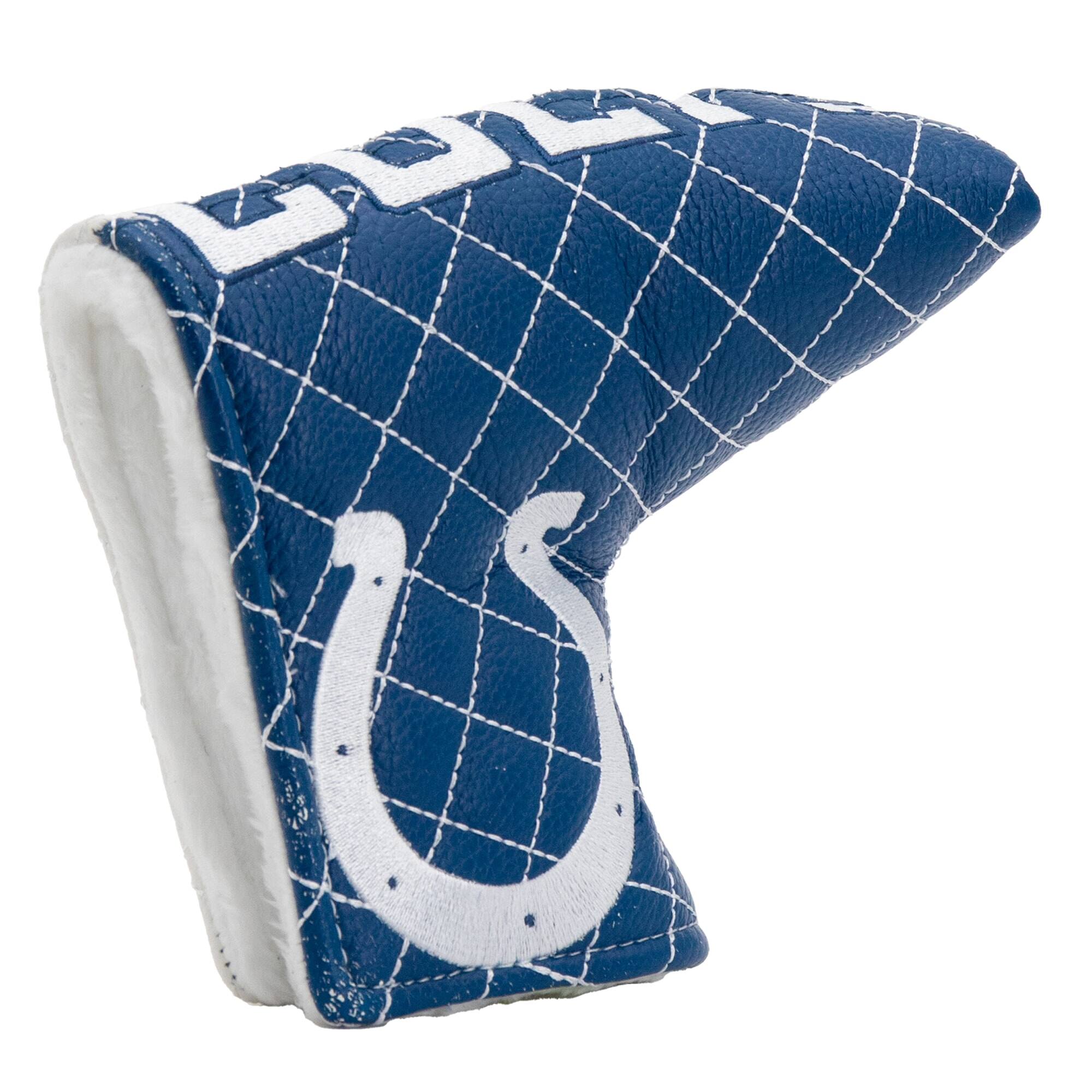 Alt View 3. Team Golf - Indianapolis Colts Quilted Blade Putter Cover - Multicolor.