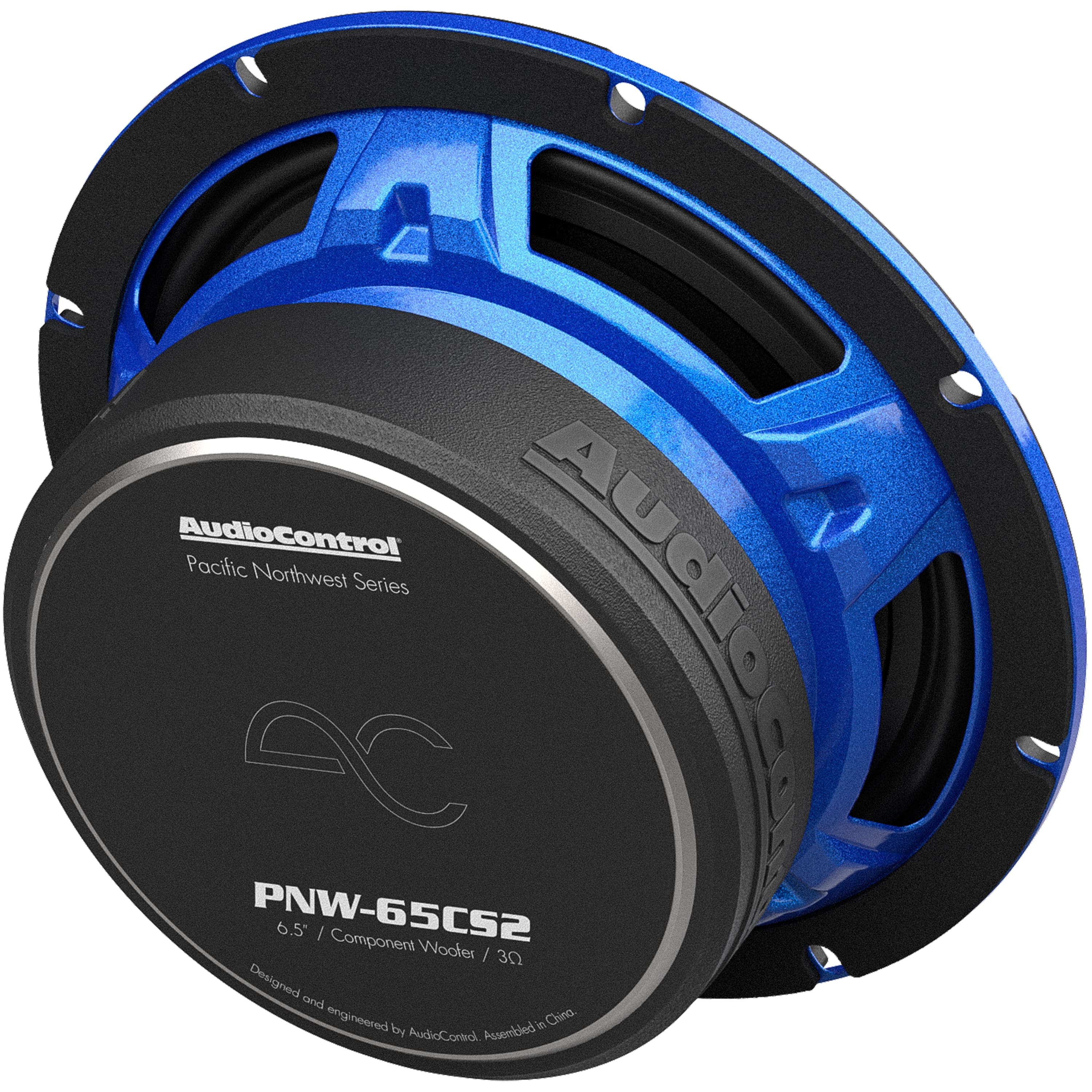 AudioControl Pacific Northwest Series AC PNW-65CS2 6.5" Component Woofer. Designed and engineered in China by AudioControl. Assembled in the USA.