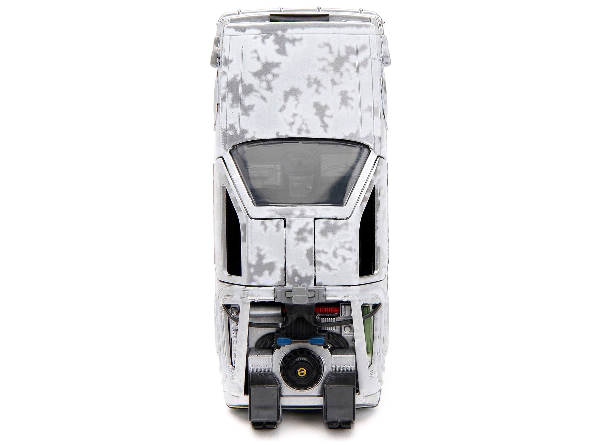 Alt View 7. Jada Toys - Back to the Future - 1:32 Time Machine Die-Cast Car (Frost Covered)   - COLLECTIBLES - Multicolor.