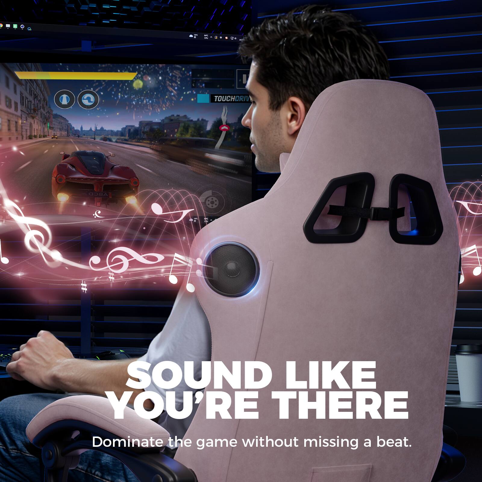 SOUND LIKE YOU'RE THERE

Dominate the game without missing a beat.