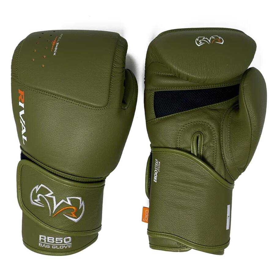 Rival  
Intellishock  
Ergostrap  
RB50 Bag Glove