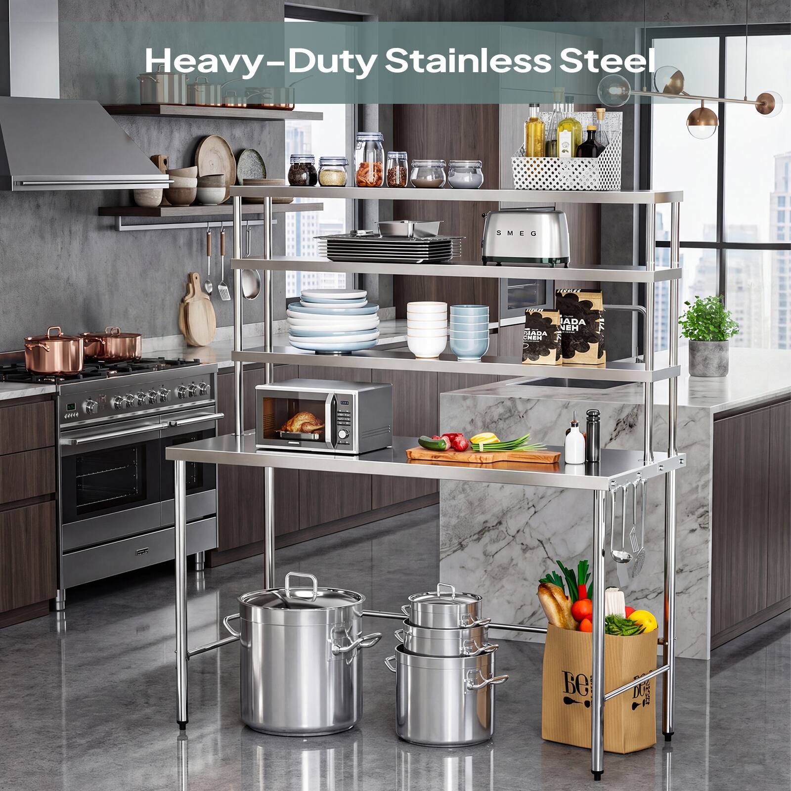 Heavy-Duty Stainless Steel