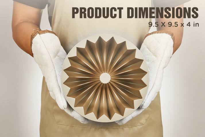 PRODUCT DIMENSIONS  
9.5 X 9.5 X 4 in