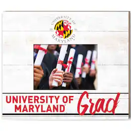 Jardine - Maryland Terrapins 11'' x 13'' Grad Picture Frame - White